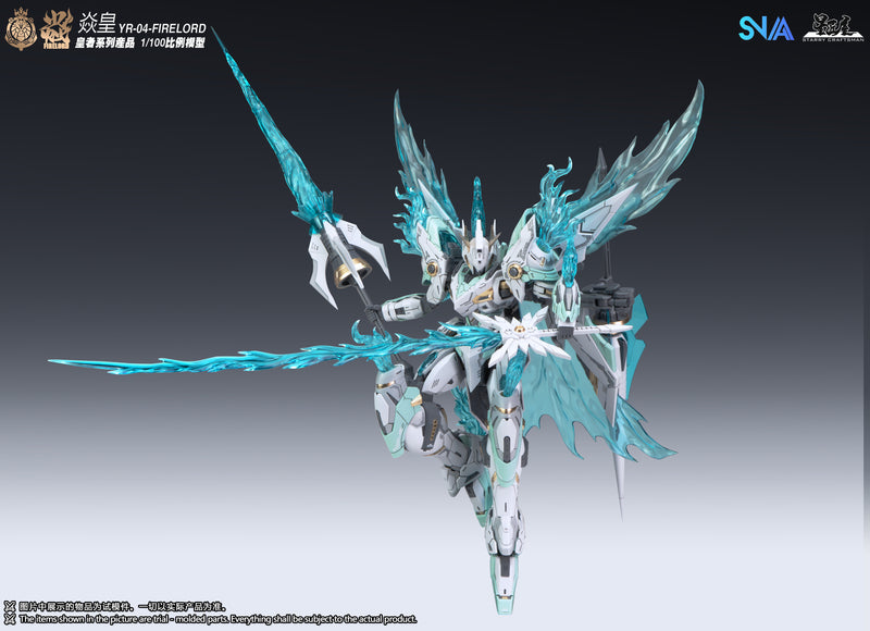 SNAA 1/100 YR-04 Fire Lord Particle Awakening Armament F.P.A.A. Mecha Model Kit