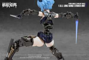 Nuke Matrix 1/12 CF01 F.O.X. Long-Range Striker Unit Vivienne Hayha Model Kit