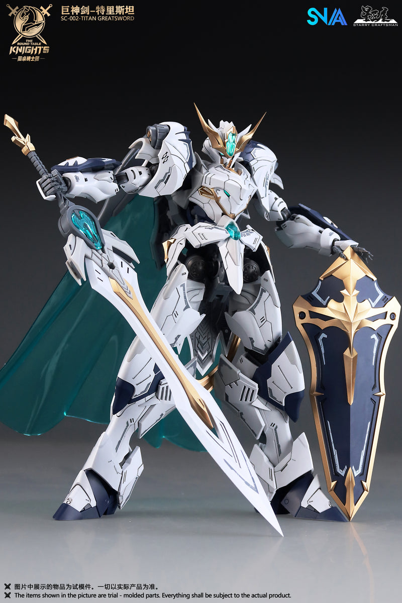 [BACKORDER] SNAA 1/144 BE The Round Table Knights - The Greatsword Tristan