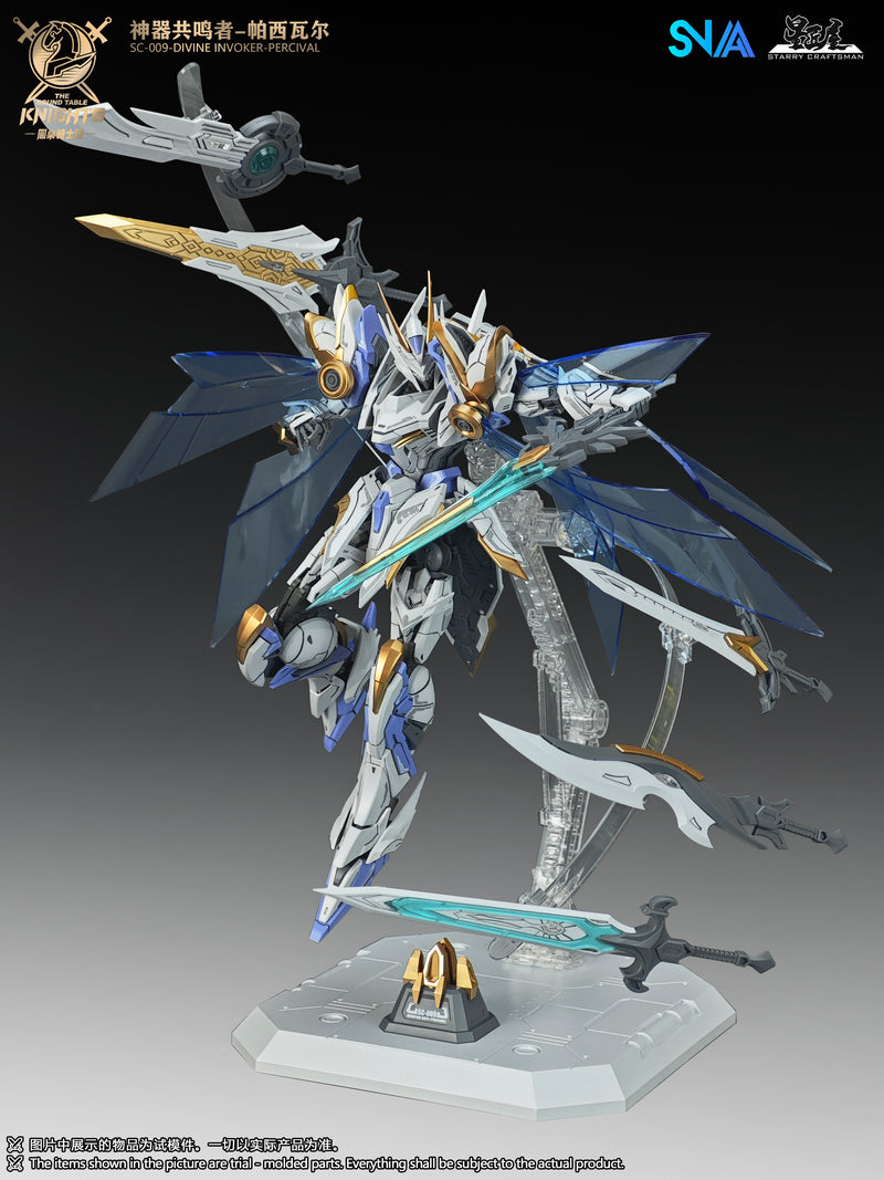 [BACKORDER] SNAA 1/144 BE The Round Table Knights - The Divine Invoker Percival Deluxe Edition