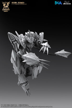 [PREORDER] SNAA 1/144 BE The Round Table Knights - SC-012 Rampage Lion-Bedivere