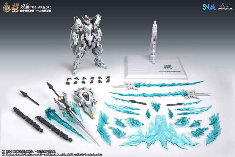 SNAA 1/100 YR-04 Fire Lord Particle Awakening Armament F.P.A.A. Mecha Model Kit
