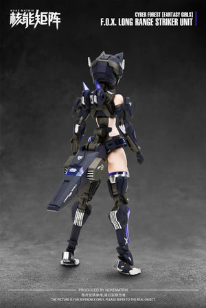 Nuke Matrix 1/12 CF01 F.O.X. Long-Range Striker Unit Vivienne Hayha Model Kit