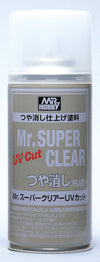 Mr. Hobby | Mr. Super Clear UV Cut Flat Spray 170ml