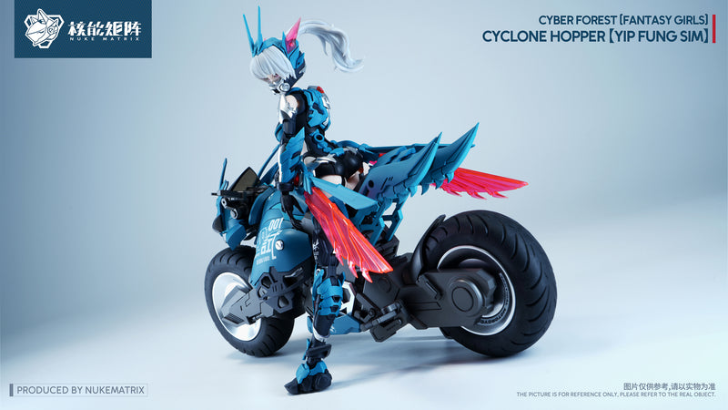 Nuke Matrix Cyber Forest Cyclone Hopper Mecha Girl Model Kit
