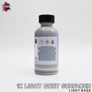 Splash Paints 1K Acrylic Lacquer Primer - Light Grey Primer 60ml