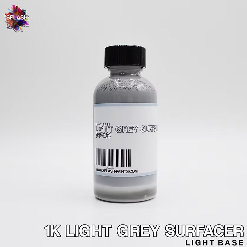 Splash Paints 1K Acrylic Lacquer Primer - Light Grey Primer 60ml