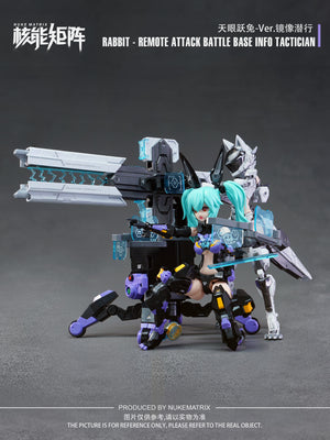 Nuke Matrix 1/12 Cyber Forest Fantasy Girls Lirly Bell Special Edition Remote Attack Battle Base Info Tactician Model Kit