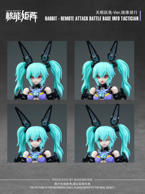 Nuke Matrix 1/12 Cyber Forest Fantasy Girls Lirly Bell Special Edition Remote Attack Battle Base Info Tactician Model Kit