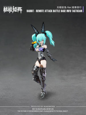 Nuke Matrix 1/12 Cyber Forest Fantasy Girls Lirly Bell Special Edition Remote Attack Battle Base Info Tactician Model Kit