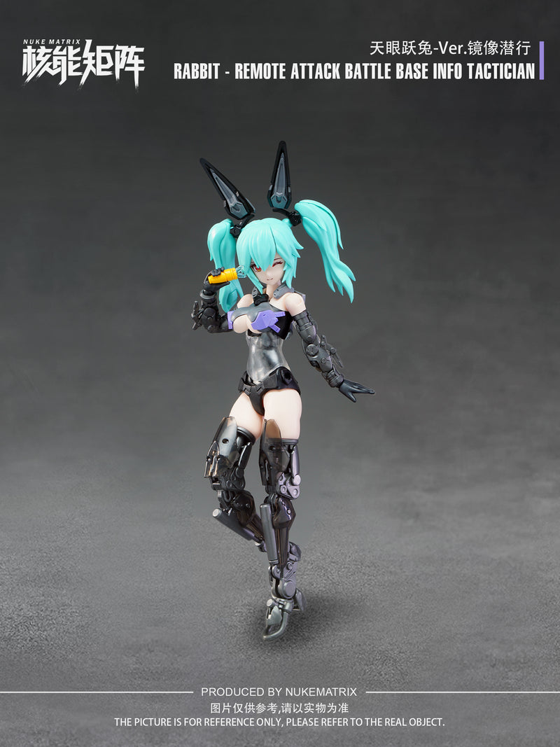 Nuke Matrix 1/12 Cyber Forest Fantasy Girls Lirly Bell Special Edition Remote Attack Battle Base Info Tactician Model Kit