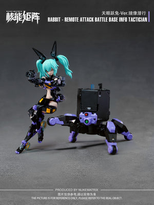 Nuke Matrix 1/12 Cyber Forest Fantasy Girls Lirly Bell Special Edition Remote Attack Battle Base Info Tactician Model Kit