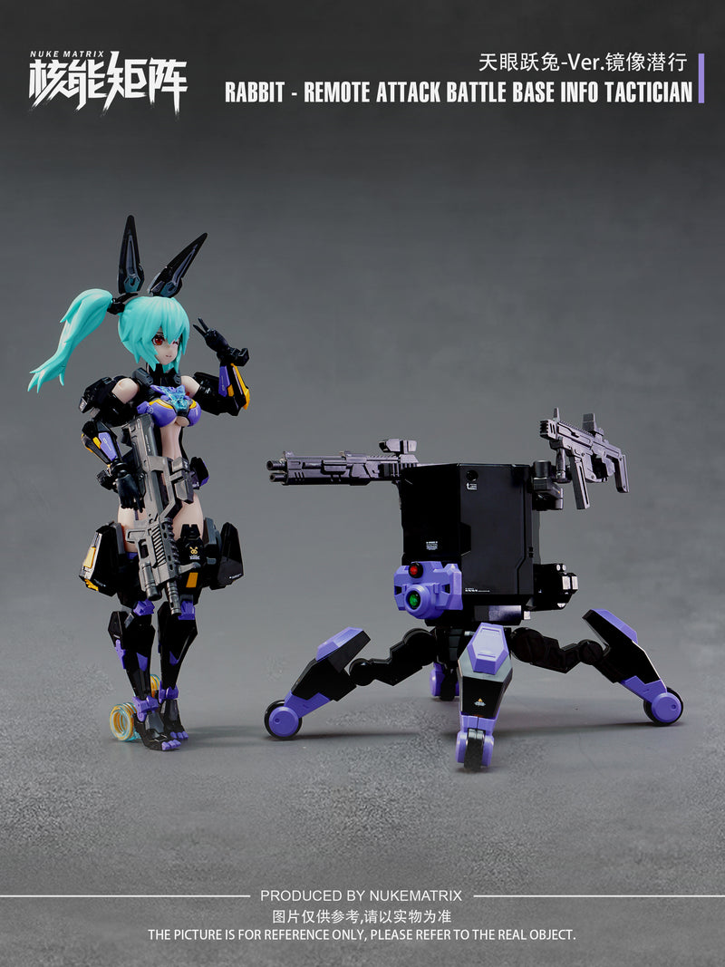 Nuke Matrix 1/12 Cyber Forest Fantasy Girls Lirly Bell Special Edition Remote Attack Battle Base Info Tactician Model Kit