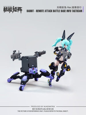 Nuke Matrix 1/12 Cyber Forest Fantasy Girls Lirly Bell Special Edition Remote Attack Battle Base Info Tactician Model Kit