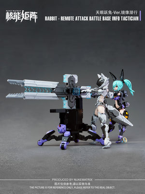 Nuke Matrix 1/12 Cyber Forest Fantasy Girls Lirly Bell Special Edition Remote Attack Battle Base Info Tactician Model Kit