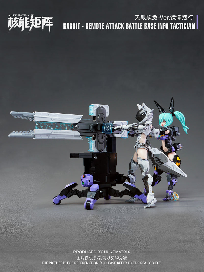 Nuke Matrix 1/12 Cyber Forest Fantasy Girls Lirly Bell Special Edition Remote Attack Battle Base Info Tactician Model Kit