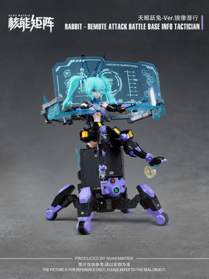 Nuke Matrix 1/12 Cyber Forest Fantasy Girls Lirly Bell Special Edition Remote Attack Battle Base Info Tactician Model Kit