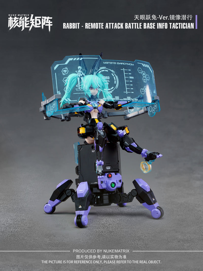 Nuke Matrix 1/12 Cyber Forest Fantasy Girls Lirly Bell Special Edition Remote Attack Battle Base Info Tactician Model Kit