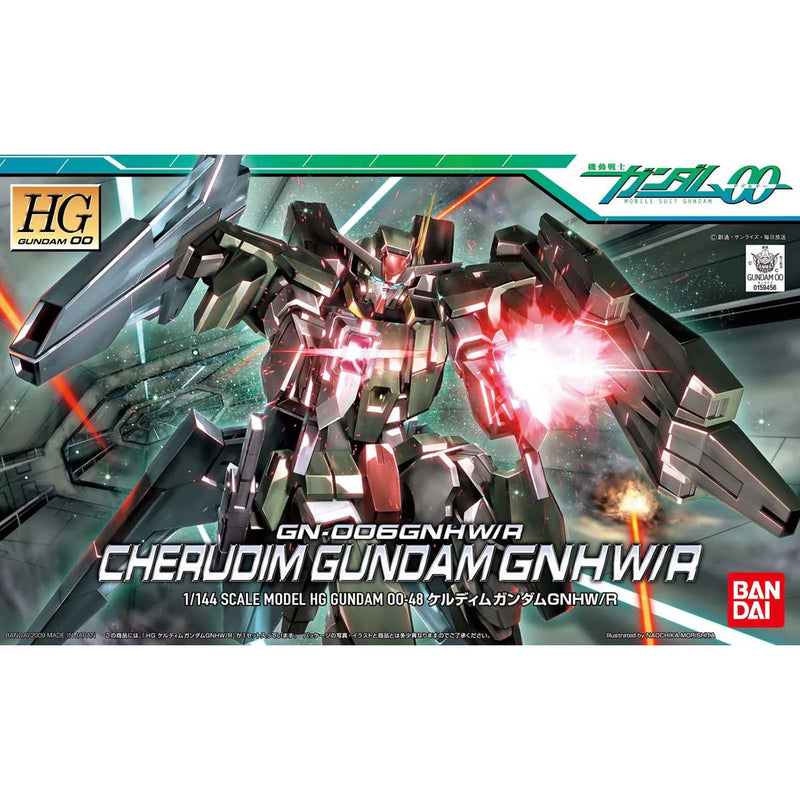 Bandai HG00 #48 1/144 GN-006GNHW/R Cherudim Gundam GNHW/R Model Kit