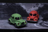 Zaktle - Zaku Inspired Mini Car Model Twin Set Green & Red