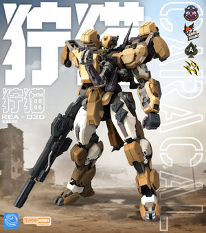 [PREORDER] Ming Jiang Legend & Blue Whales 1/100 REA-03D Caracal Desert Tactics Mecha Model Kit