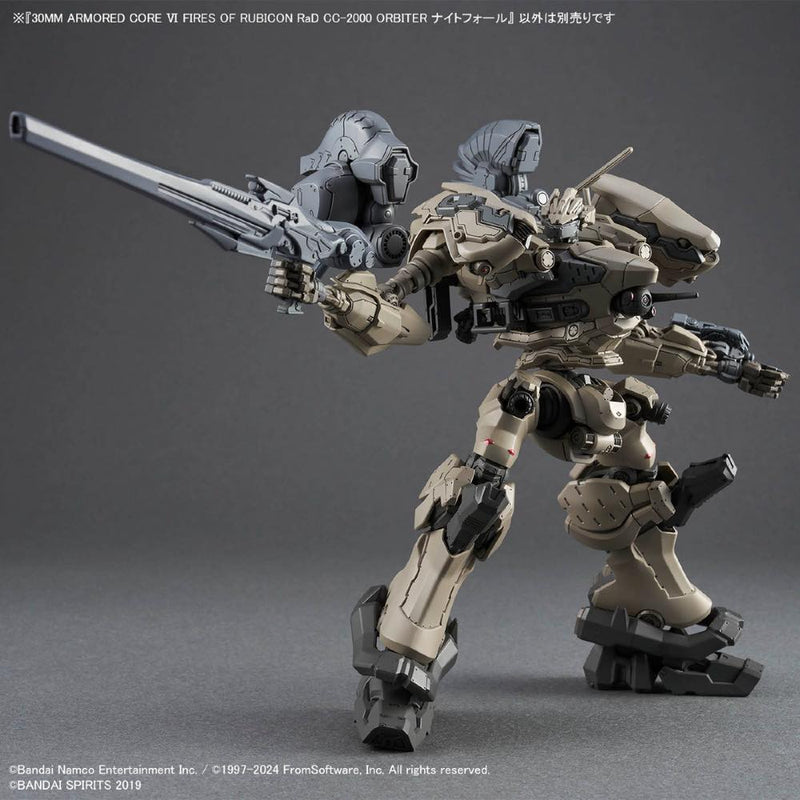 Bandai 30MM Armored Core VI #01 1/144 RaD CC-2000 Orbiter Nightfall Model Kit
