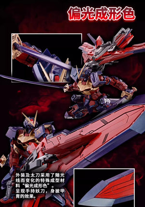 Bandai China 2024 Limited Edition MG 1/100 Cross Contrast Colors Gundam Astray Red Frame Kai