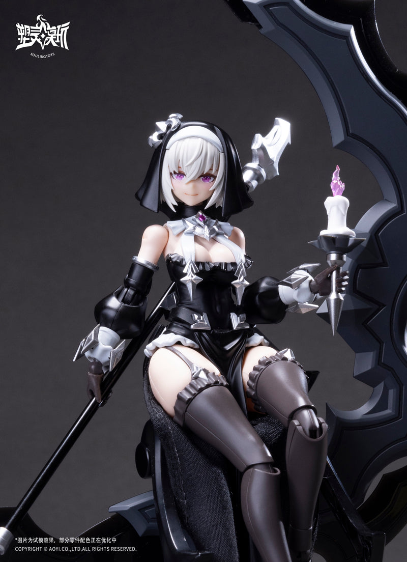 [PREORDER] Souling Toys The Sin of Dark Moon 1/12 Black Moon Lilithia & Sin Statue Gord Model Kit