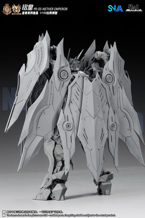 [PREORDER] SNAA 1/100 YR-05 Nether Emperor F.A Type (Feathered Eagle Equipment)