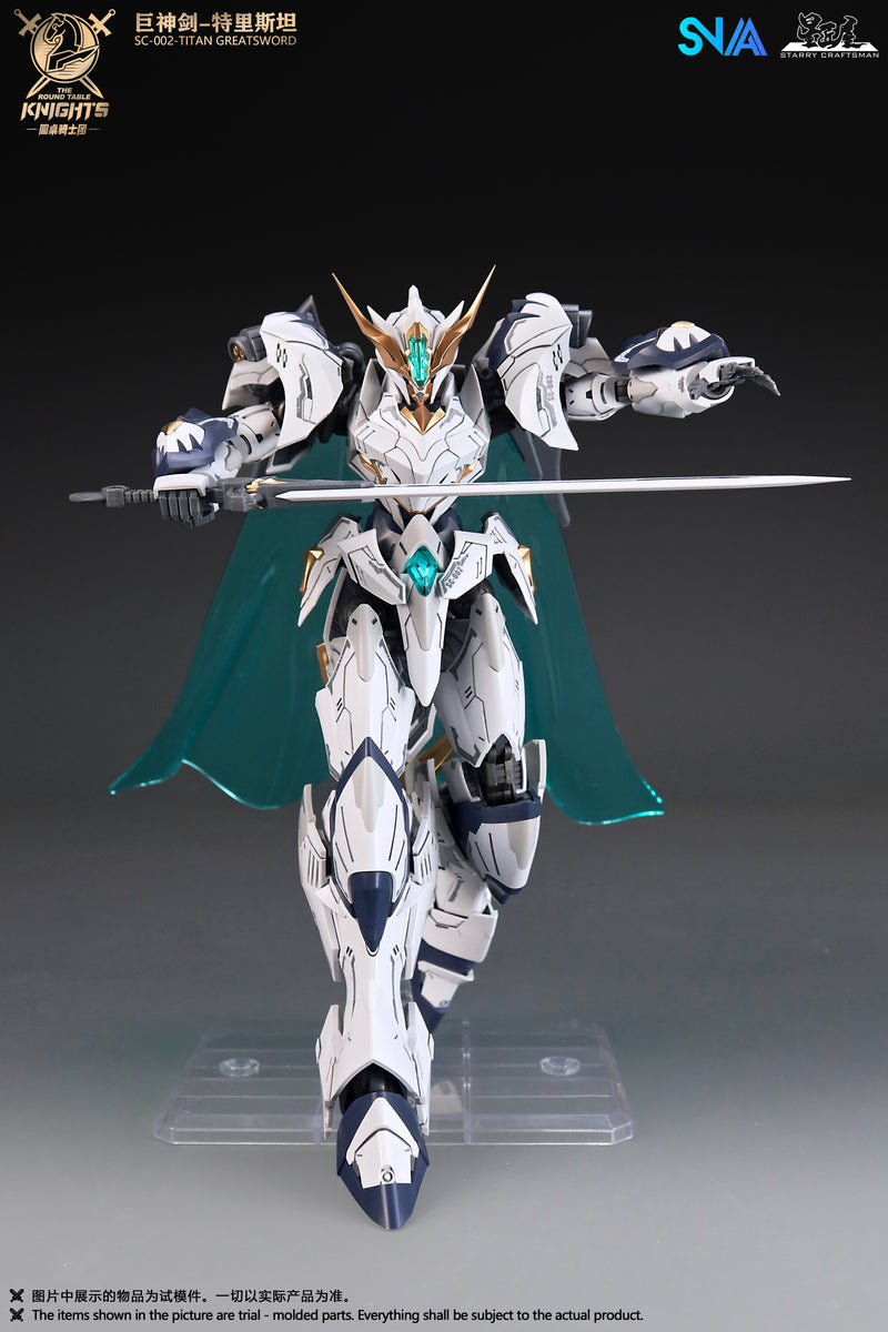 [BACKORDER] SNAA 1/144 BE The Round Table Knights - The Greatsword Tristan