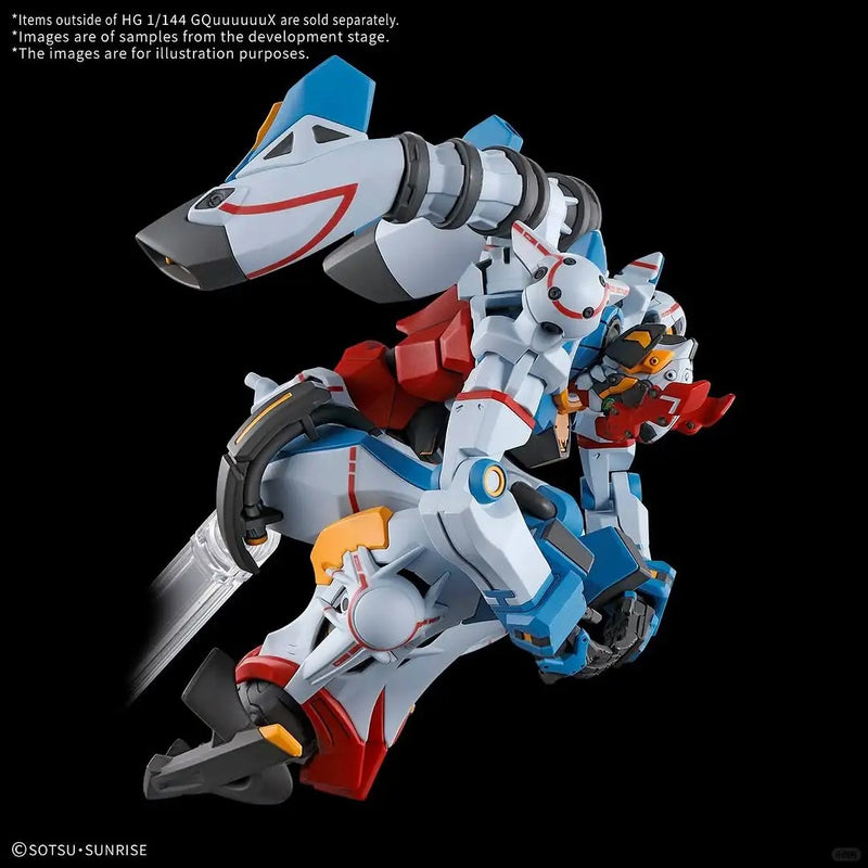 Bandai HGGQ #01 1/144 gMS-Ω GQuuuuuuX Model Kit