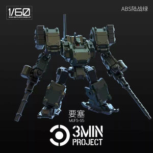 [PREORDER] Sheik Mainland 1/60 MUFS-S5 3MIN Project Fortress Model Kit (Set of 3)
