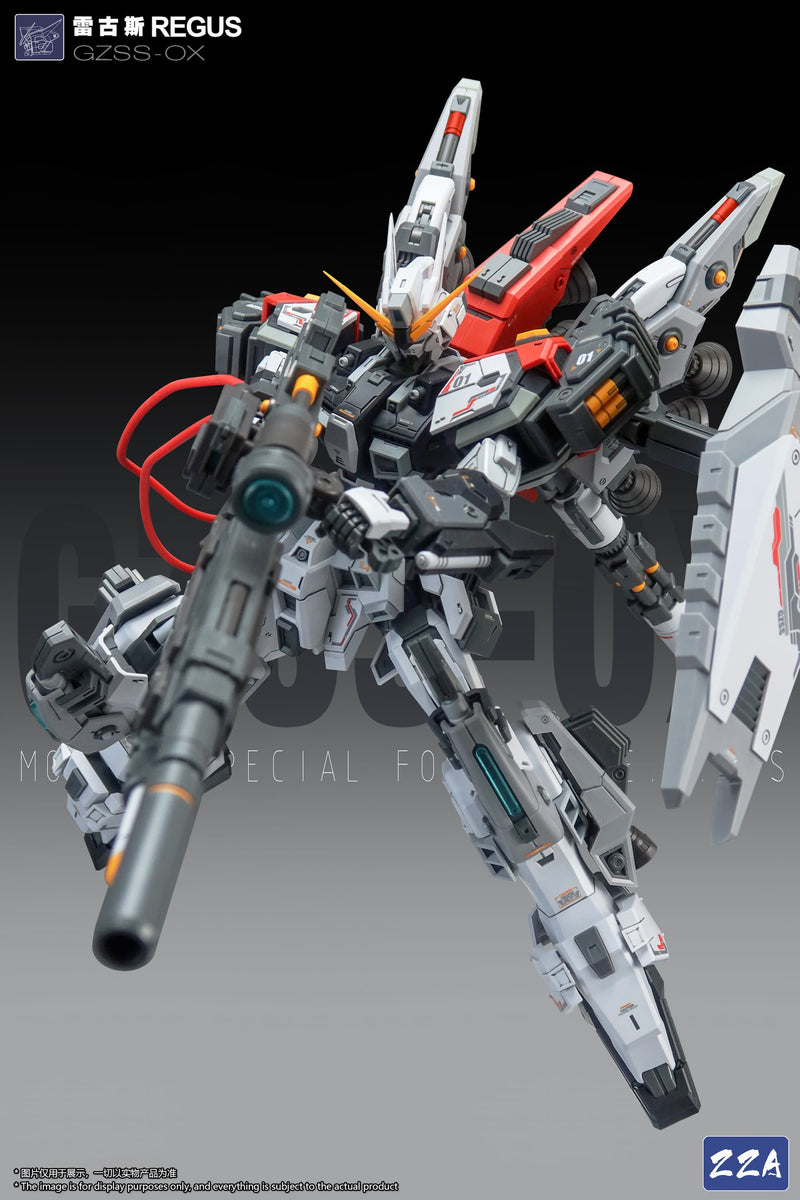 ZZA 1/100 GZSS-OX REGUS Model Kit Heavy Firepower Captain Unit