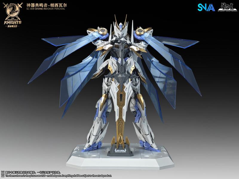 [BACKORDER] SNAA 1/144 BE The Round Table Knights - The Divine Invoker Percival Deluxe Edition