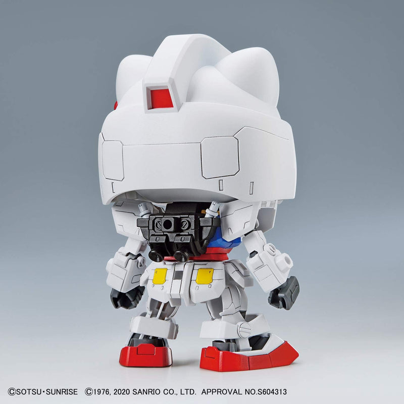 Bandai SD Gundam EX-Standard Non-scale RX-78-2 Gundam & Hello Kitty Model Kit
