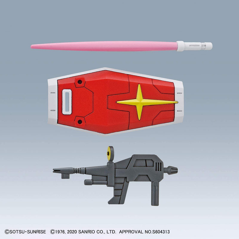 Bandai SD Gundam EX-Standard Non-scale RX-78-2 Gundam & Hello Kitty Model Kit