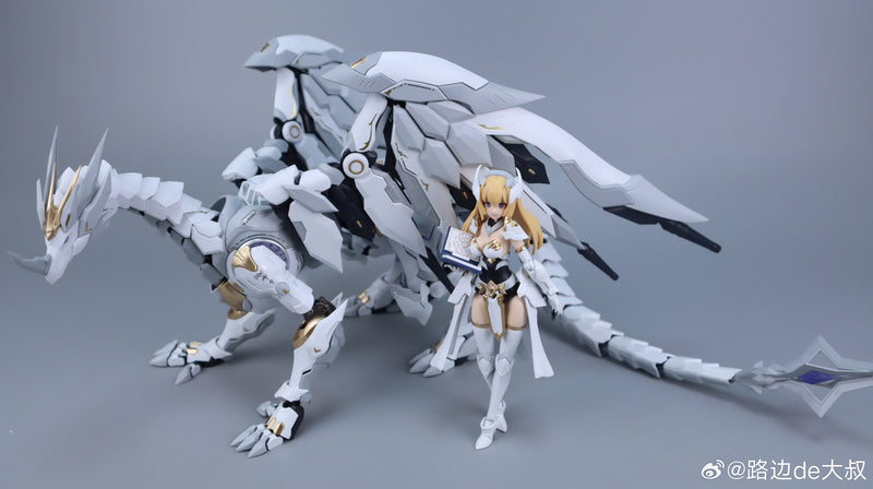 [BACKORDER] Souling Toys 1/12 Daytime Meteor Mecha Musume White Dragon Model Kit