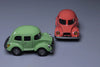 Zaktle - Zaku Inspired Mini Car Model Twin Set Green & Red