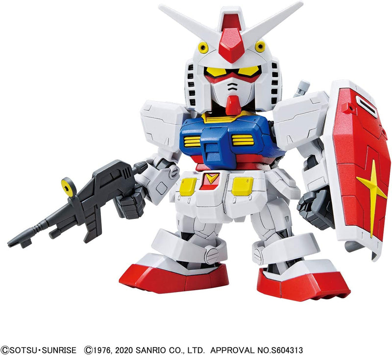 Bandai SD Gundam EX-Standard Non-scale RX-78-2 Gundam & Hello Kitty Model Kit