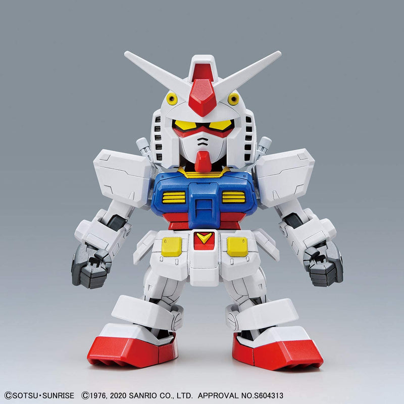Bandai SD Gundam EX-Standard Non-scale RX-78-2 Gundam & Hello Kitty Model Kit
