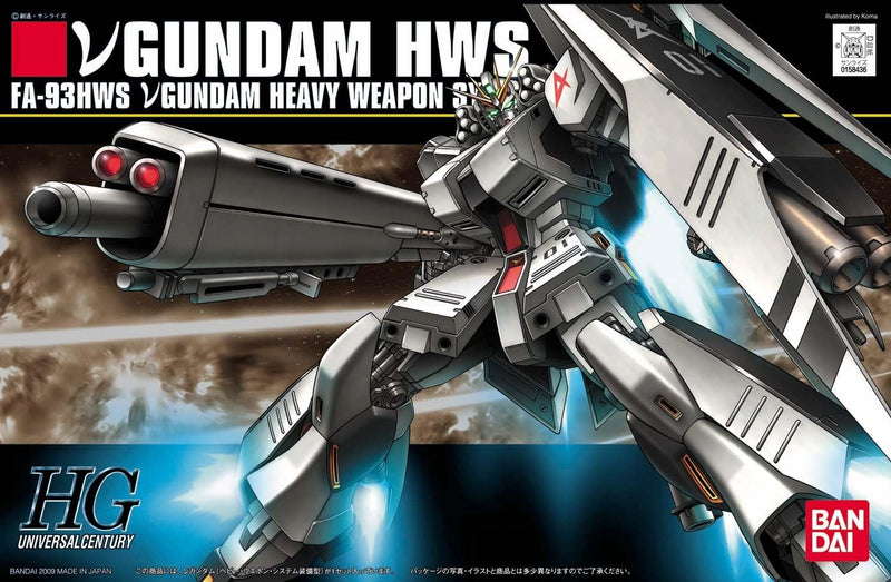 HG 1/144 HGUC FA-93HWS Nu Gundam Heavy Weapon System