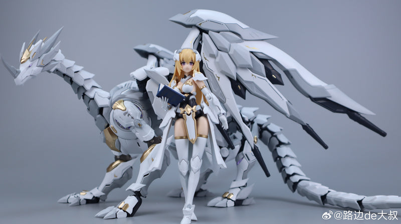 [BACKORDER] Souling Toys 1/12 Daytime Meteor Mecha Musume White Dragon Model Kit