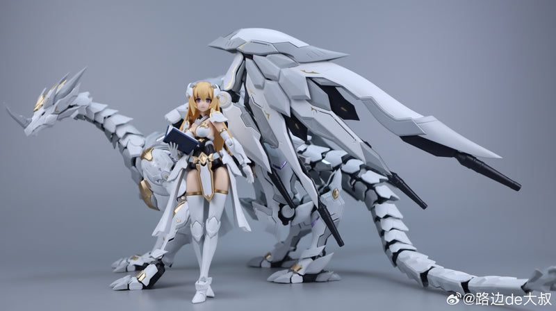 [BACKORDER] Souling Toys 1/12 Daytime Meteor Mecha Musume White Dragon Model Kit