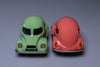 Zaktle - Zaku Inspired Mini Car Model Twin Set Green & Red