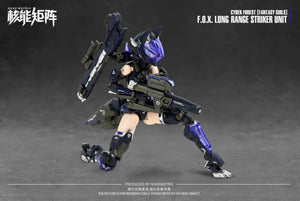 Nuke Matrix 1/12 CF01 F.O.X. Long-Range Striker Unit Vivienne Hayha Model Kit