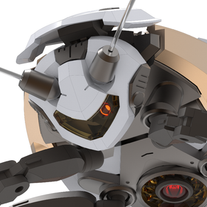 [BACKORDER] Robox Animation RB-P-02 Cantonese Heavy Utility Vehicles Guangdong Cockroach Model Kit