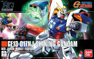 HGFC 1/144 #127 Shining Gundam Model Kit