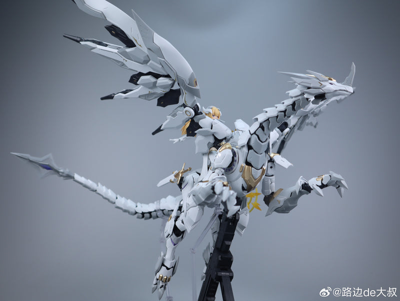 [BACKORDER] Souling Toys 1/12 Daytime Meteor Mecha Musume White Dragon Model Kit
