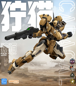 [PREORDER] Ming Jiang Legend & Blue Whales 1/100 REA-03D Caracal Desert Tactics Mecha Model Kit