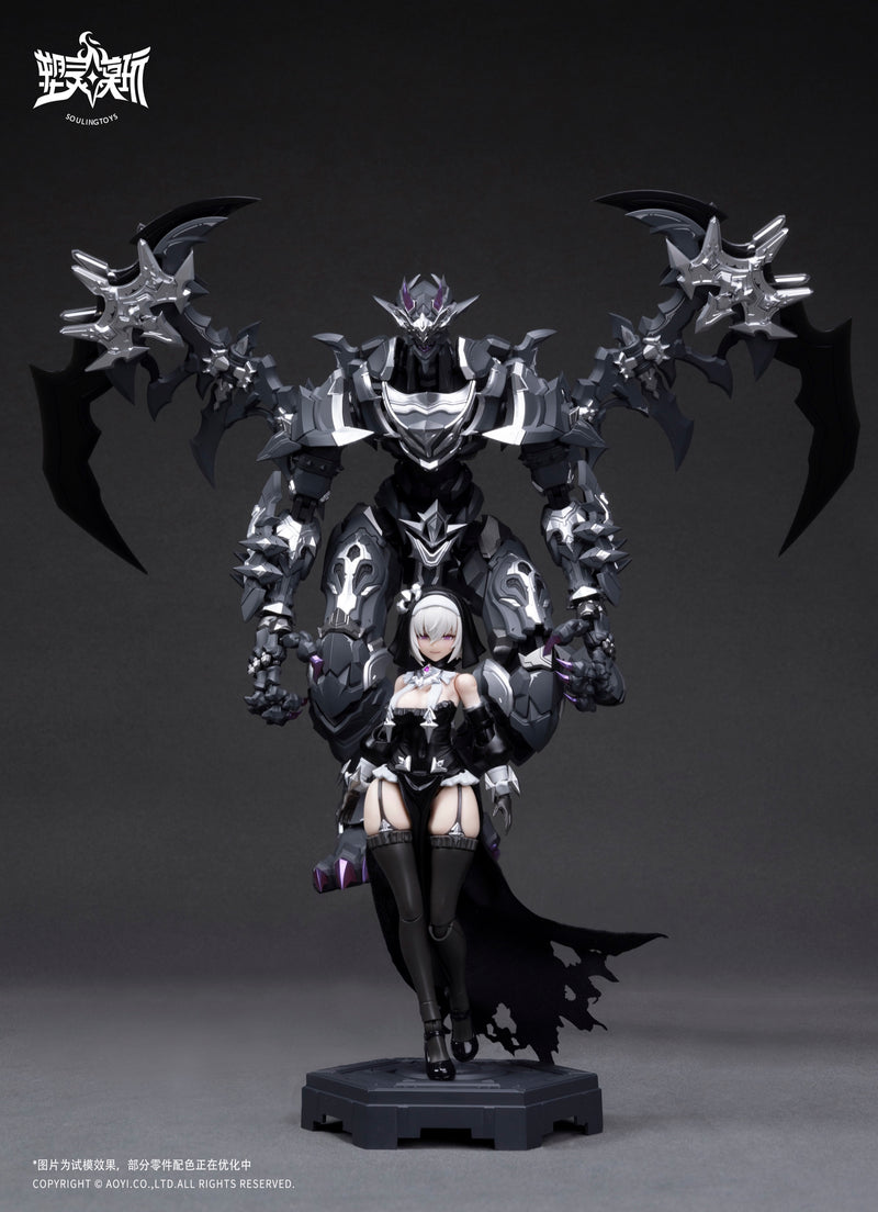 [PREORDER] Souling Toys The Sin of Dark Moon 1/12 Black Moon Lilithia & Sin Statue Gord Model Kit